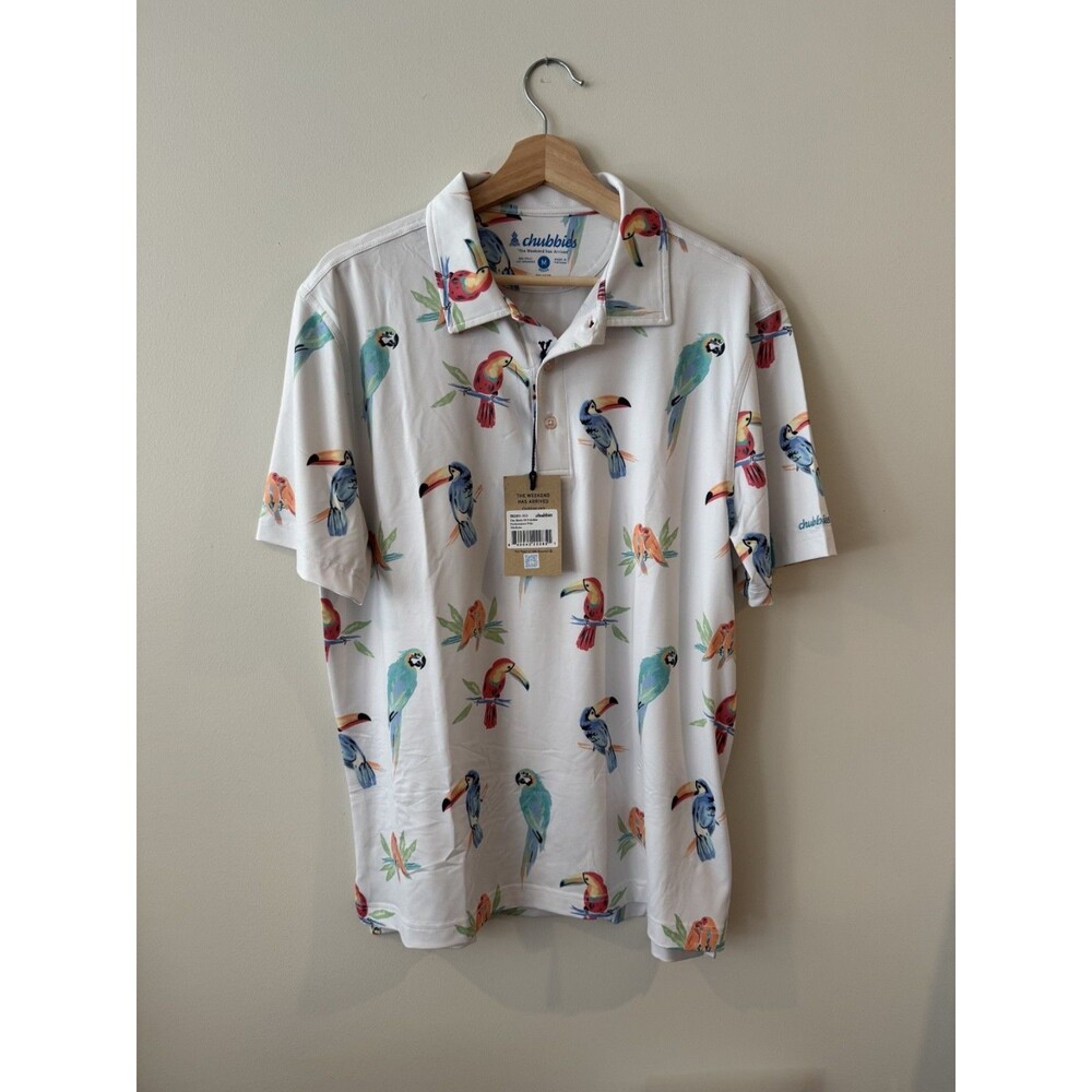 The Birds Of Polodise Cubbies Performance Polo - NWT